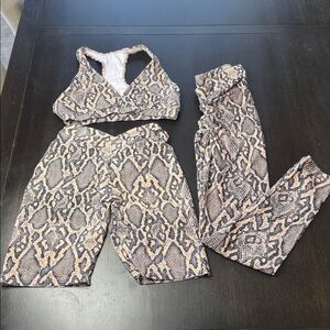 3 Pc. LiciFit Python Set- size M